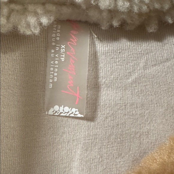 Free people movement hit the slopes printed fleece pullover size XS - Picture 5 of 6